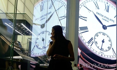 瑞士手表出口量连续九月下滑，香港市场暴跌38%成主要拖累